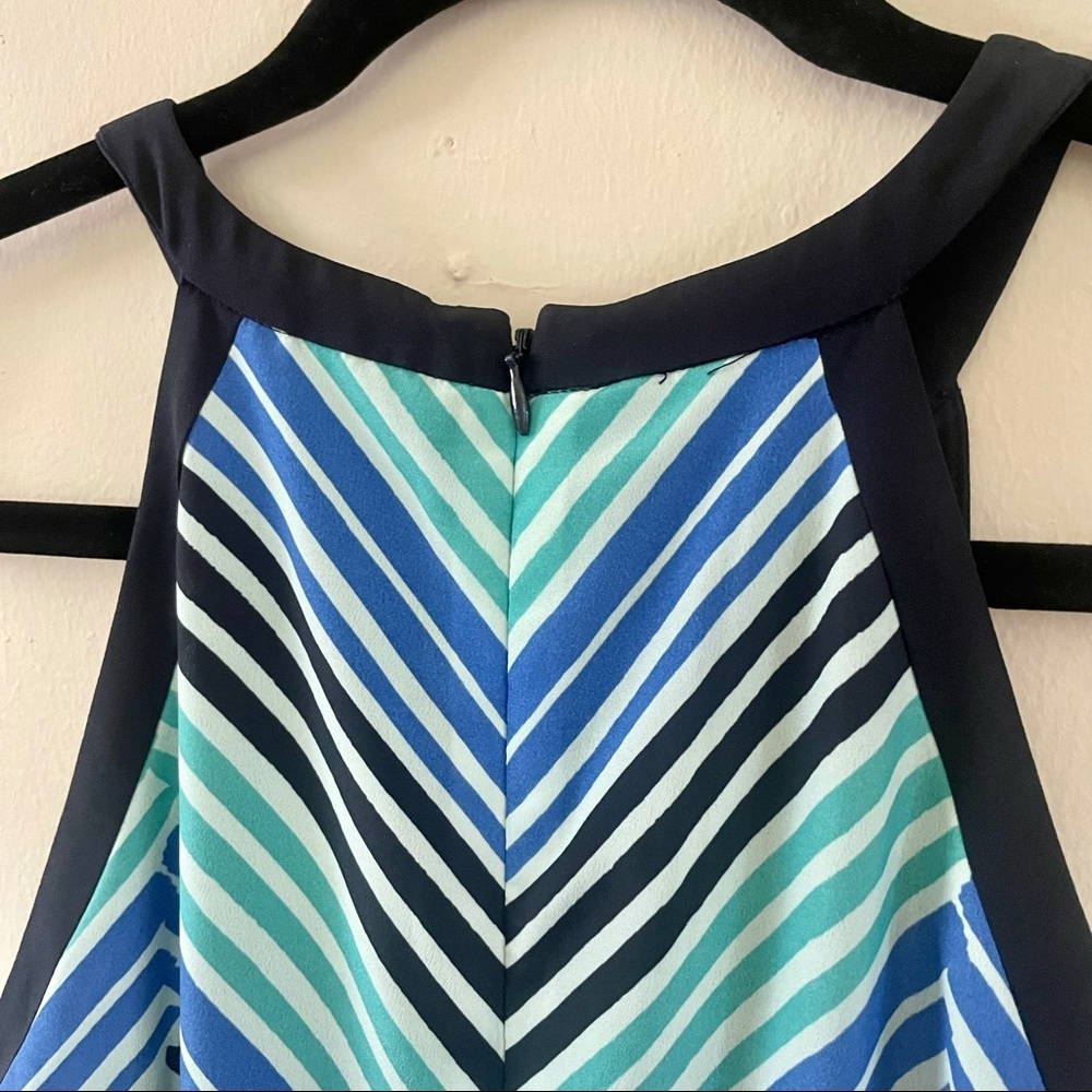 Ann Taylor Chevron Maxi Dress - Picture 7 of 10